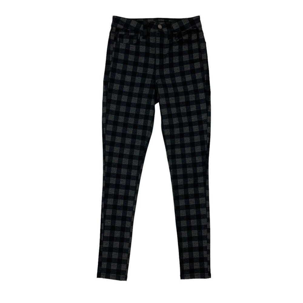Aqua Pants‎ Small Black Gray Skinny Stretch Workwear Office Business